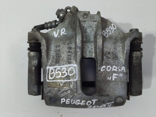Peugeot 208 II Opel Corsa F caliper brake front right L94125 (B530)