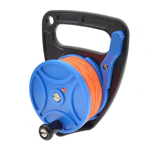 Котушка з волосінню для дайвінгу довжиною 83 м, акуратно загорнута, плавне ковзання