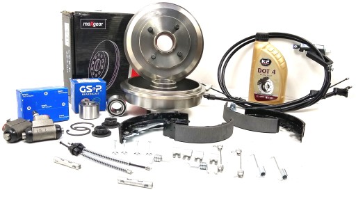 19-1342 - БАРАБАНЫ ПОДШИПНИК ССЫЛКИ ДЛЯ FORD FOCUS И MK1 БЕЗ ABS