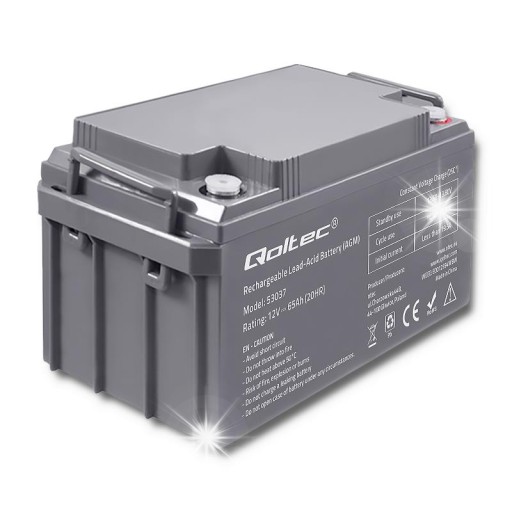 Аккумулятор agm 12 в 65 ач, блок питания awaryny, преобразователь ибп, инвалидная коляска