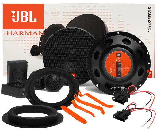 JBL STAGE2 604C ДИНАМИКИ VW GOLF 5 JETTA MULTIVAN изображение 1