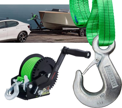 МОЩНАЯ РУЧНАЯ ЛЕБЕДКА, РУЧНАЯ ЛЕБЕДКА LEBIOTKA, РЕМЕНЬ ДЛЯ ЛОДКИ И АВТОМОБИЛЯ ГРУЗОВИКА