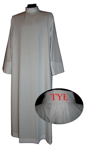 ALBA bavlna, kňazská, lektorka 164cm-199cm