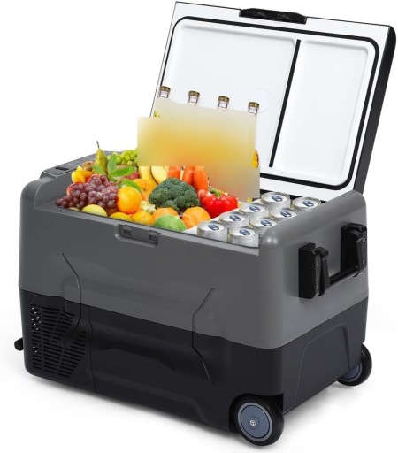 АВТОМОБИЛЬНЫЙ ХОЛОДИЛЬНИК ОБЪЕМОМ 35 Л, 12/24 В, 110–240 В постоянного тока