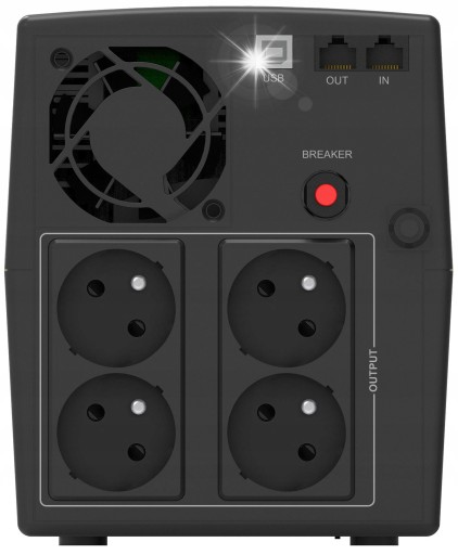 Блок питания ибп power walker vi stl fr 1500 ва 900 вт