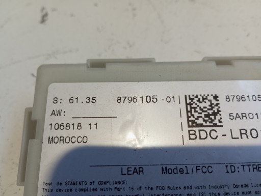 Module FEM BMW X1 F48 8796105