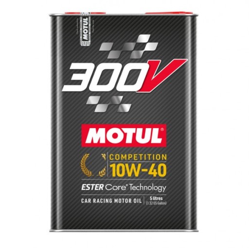 MOTUL 300V 10W40 Моторное масло для соревнований 5л.