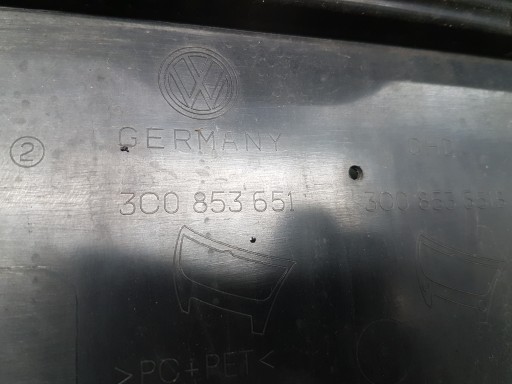 grille grille VOLKSWAGEN PASSAT B6 3C0853651