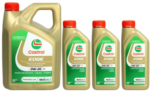 МОТОРНОЕ МАСЛО CASTROL EDGE 0W20 C5 7л