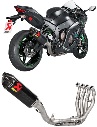 S-K10R9-ZC - Глушник вихлопної труби Akrapovic KAWASAKI ZX-10R 2016-2020