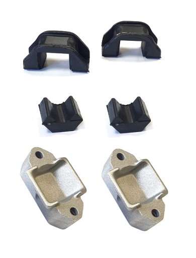 126_OBEJMA_RESORA - FIAT 126p-зажим кронштейн подушка рессора комплект