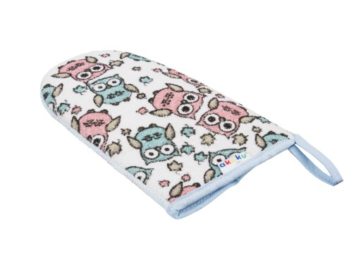 Ванна рукавичка зі спіненого матеріалу Akuku