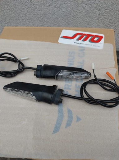 Поворотники Kawasaki z 900 в сборе