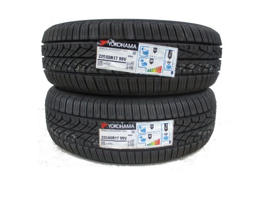 2 шини літні нові 225 / 60R17 Yokohama Geolandar95