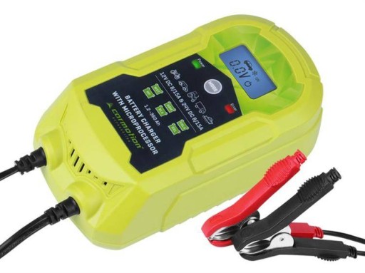 CARMOTION ВЫПРЯМИТЕЛЬ С МИКРОПРОЦЕССОРОМ ДЛЯ АККУМУЛЯТОРНОЙ БАТАРЕИ