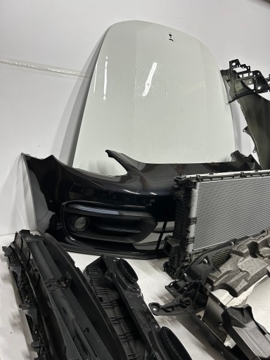 FRONTSTOSSSTANGE LICHT MOTORHAUBE KÜHLER PORSCHE PANAMERA 971 LIFT 20-23