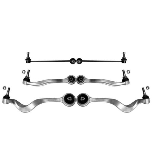 36832-SET-MS, 36832-SET-MS - 4х важеля + 2х передня тяга для bmw e60 e61 03-10