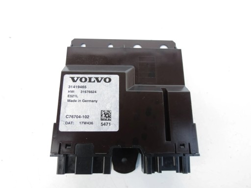 module control unit bonnet boot 31419465 VOLVO XC60 II 17