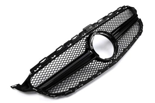 Решітка MERCEDES W205 C 18- C63 AMG LOOK BLACK