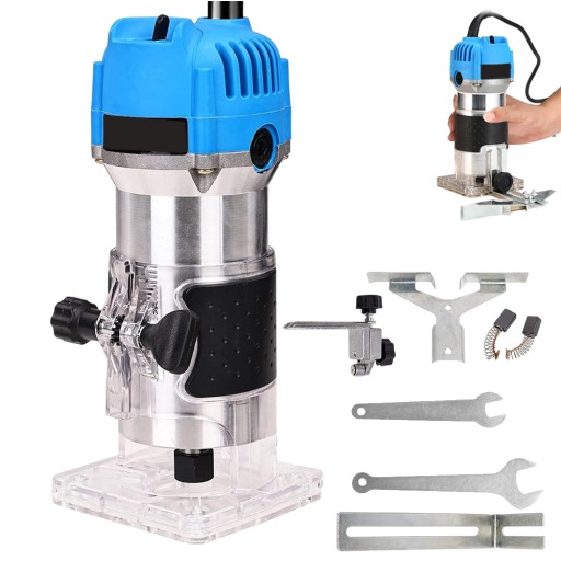 ЭЛЕКТРИЧЕСКИЙ ПРОРЕЗНЫЙ СТАНОК СТАНОК ДЛЯ РЕЗКИ ДЕРЕВА 800ВТ 220В 30000 ОБ/МИН