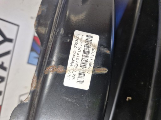 2990173 BMW X1 E84 Traverse Traverse pare choc Arrière Original