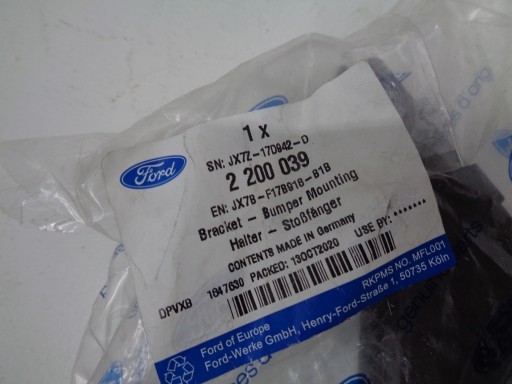 FORD FOCUS MK4 BUMPER BRACKET REAR PART SEDAN 18R>