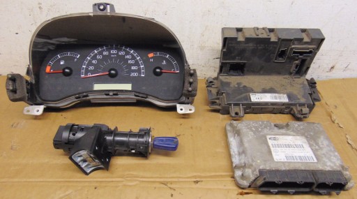 51793116, 51783782 - Immo starter kit fiat panda 2 ii 2003 - 1.2 бензин європа