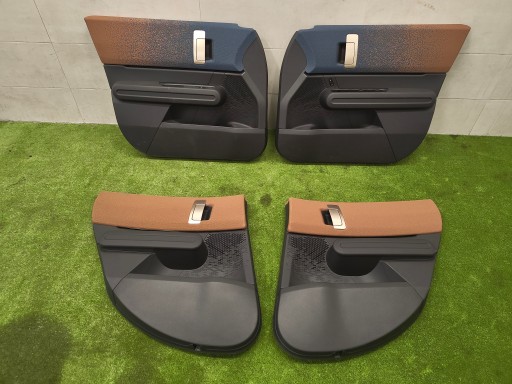 MINI U25 upholstery door side front rear part KOMPLET WERSJA UK
