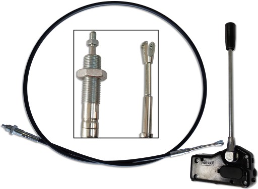 8322.3047.2FGTM - ВАЖІЛЬ 1 СЕКЦІЙНИЙ РОЗГАЛУЖУВАЧ ДЖОЙСТИК + ТРОС