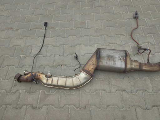 BMW 5 F11 LCI UKLAD exhaust exhaust pipe TLUMIK 8570096 8517642