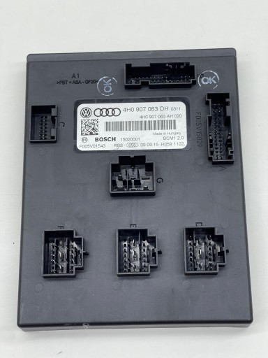 AUDI A7 A6 C7 module control unit komfortu BCM 1 2.0 SPRAWNY LEGALNY!