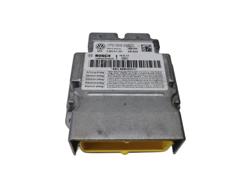 module control unit airbag VW TOUAREG II 7P 7P0959655C