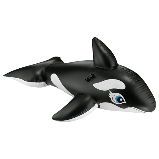 Матрац Intex Orka чорно-білий 58561