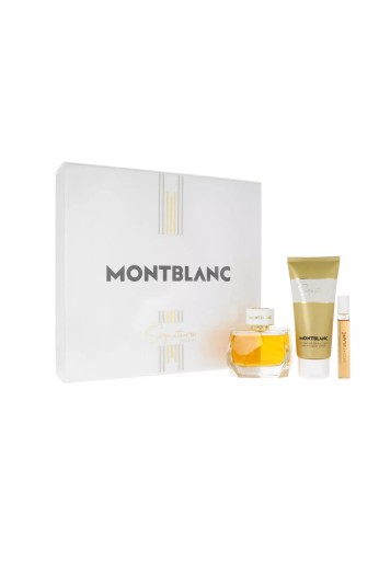 montblanc signature absolue woda perfumowana 90 ml   zestaw  