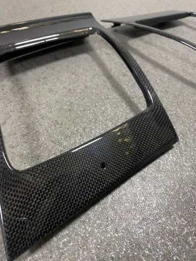 Mercedes GT R AMG 2019 карбоновый задний бампер