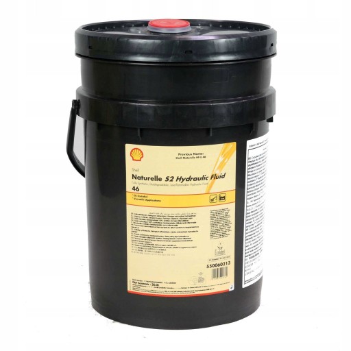 Гидравлическая жидкость shell naturelle s2 46 20 л гидр f46