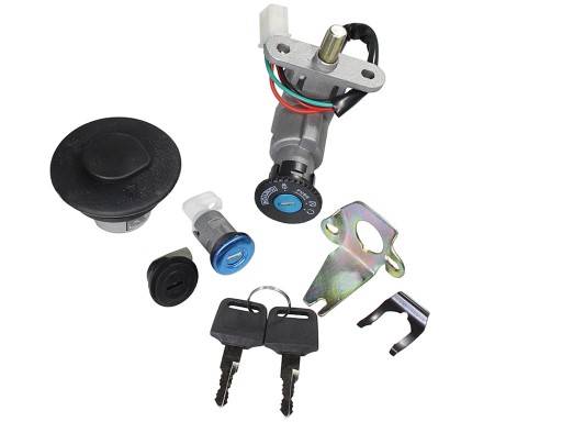 ROY05465 - ЗАМОК ЗАПАЛЮВАННЯ + КОМПЛЕКТ ЗАМКІВ ZIPP SCOOTER 2T 4T КОМПЛ.