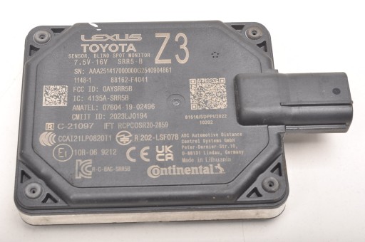 Датчик слепых зон toyota c-hr ii 88162-f4041