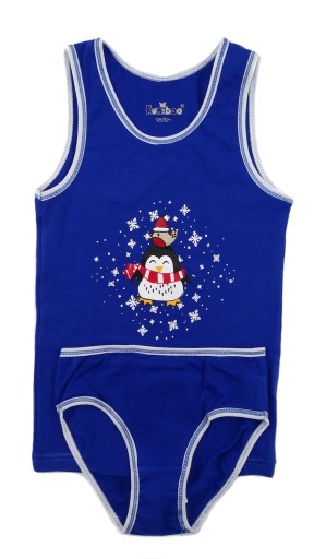 Синій комплект білизни KUNIBOO 98