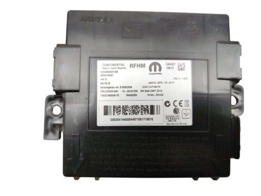modul Druck Reifens JEEP RENEGADE (2014-2018) 52041940 A2C90482106
