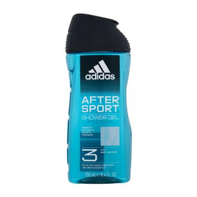 Adidas After Sport Shower Gel 3-In-1 250 ml 15536766929 - Allegro.pl