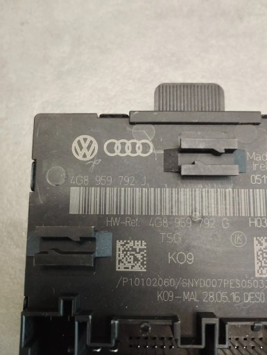 Audi A6 C7 4G modul Tür 4G8959792J