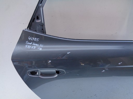 Tür rechts hinten SEAT LEON III 3 5F 5F0 13- HB NR 44785