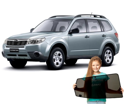 Шторы на магнитах Subaru Forester III 3