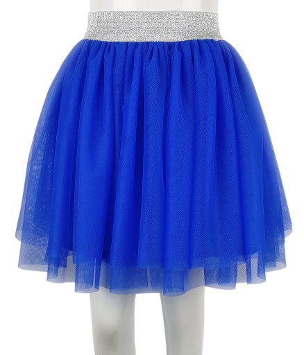 Спідниця-пачка волошкового кольору, розмір 122-146, довжина 36см