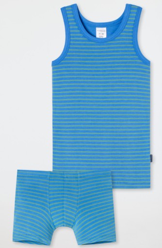 Синій комплект білизни Schiesser 104