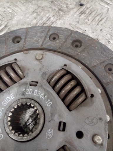 disc pressure plate of the clutch TOYOTA YARIS 1 1.0 B