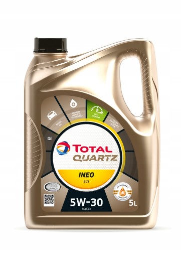 Syntetický motorový olej Total Quartz Ineo ECS 5 l 5W-30