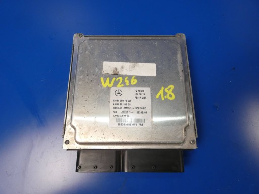 MERCEDES B KLASA W246 A W176 CLA W117 computer control unit of the engine