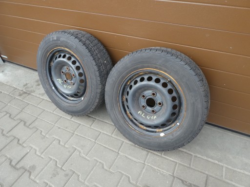 2X wheels discs tyres 7H0601027D VW T5 T6 205/65/R16C 2018R